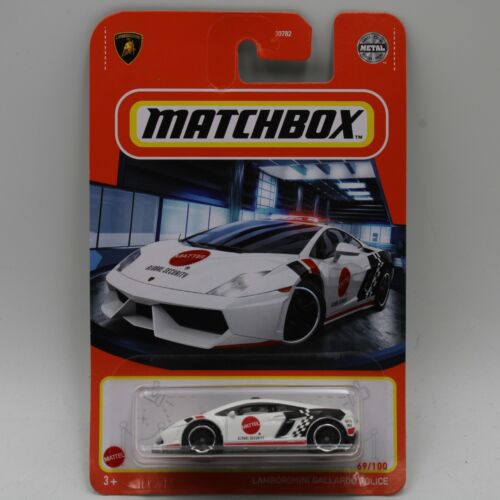 Matchbox Lamborghini Gallardo Police White 69/100