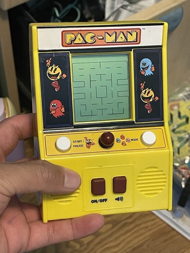 Pac-Man Handheld Mini Arcade Retro Pacman Videospiel Bandai Namco Spielzeug