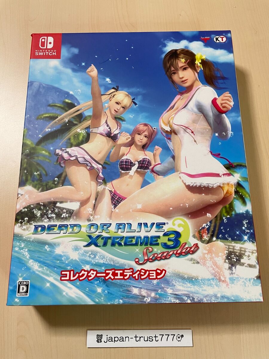 Nintendo Switch DEAD OR ALIVE Xtreme 3 Scarlet Collectors Nintendo Switch DEAD OR ALIVE Xtreme 3 Scarlet Collectors