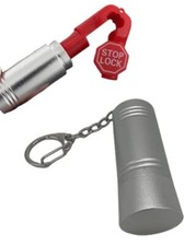 Red Stop Lock 50Pcs.with Stop Sign (Include 1 Removal Tool) Protect your items. 