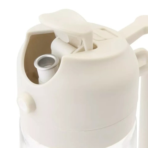 2 in 1 Oil Spray and Pour Bottle for Cooking in Kitchen, Glass, 450ml - Picture 3 of 7