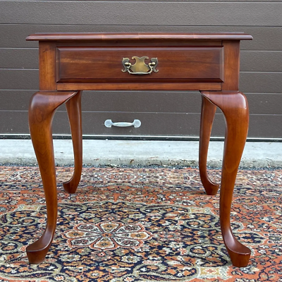 Vintage Pennsylvania House Traditional Queen Anne Cherry 1 Drawer