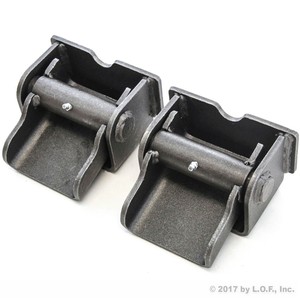 2x Dump Truck Trailer Dump Body Hinge Heavy Duty Greasable Weld On Solid Steel