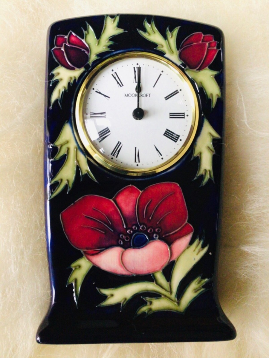 MOORCROFT ウィリアム・ムアクロフト「ザクロ」クロック 時計 s-l1200.jpg