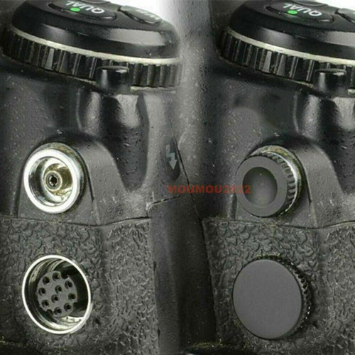 DSLRKIT Remote + Flash PC Sync Terminal Cap Cover Set For Nikon D200 D2X FUJI S3 - Bild 8 von 9