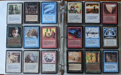 Magic MTG The Dark Full Complete English Set All 119 Cards www_moxbeta_com - Foto 4 di 8