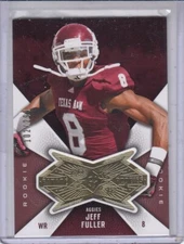 JEFF FULLER 2012 UD SPx Finite Rookie #FJF 102/299 Texas A&M Aggies