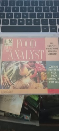 Food Analyst (CD ROM)  IBM PC or Compatible MS Dos 3.1, 3.3 or higher - Picture 1 of 2