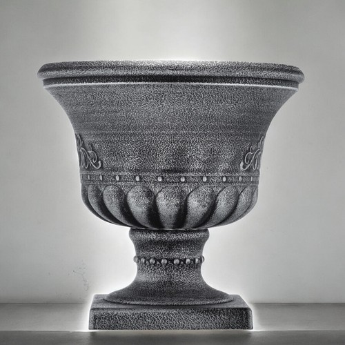 Deko Kunststoff Urne Blumentopf Ständer Pflanzgefäß für Innen & Außen Garten Deko - Bild 20 von 23