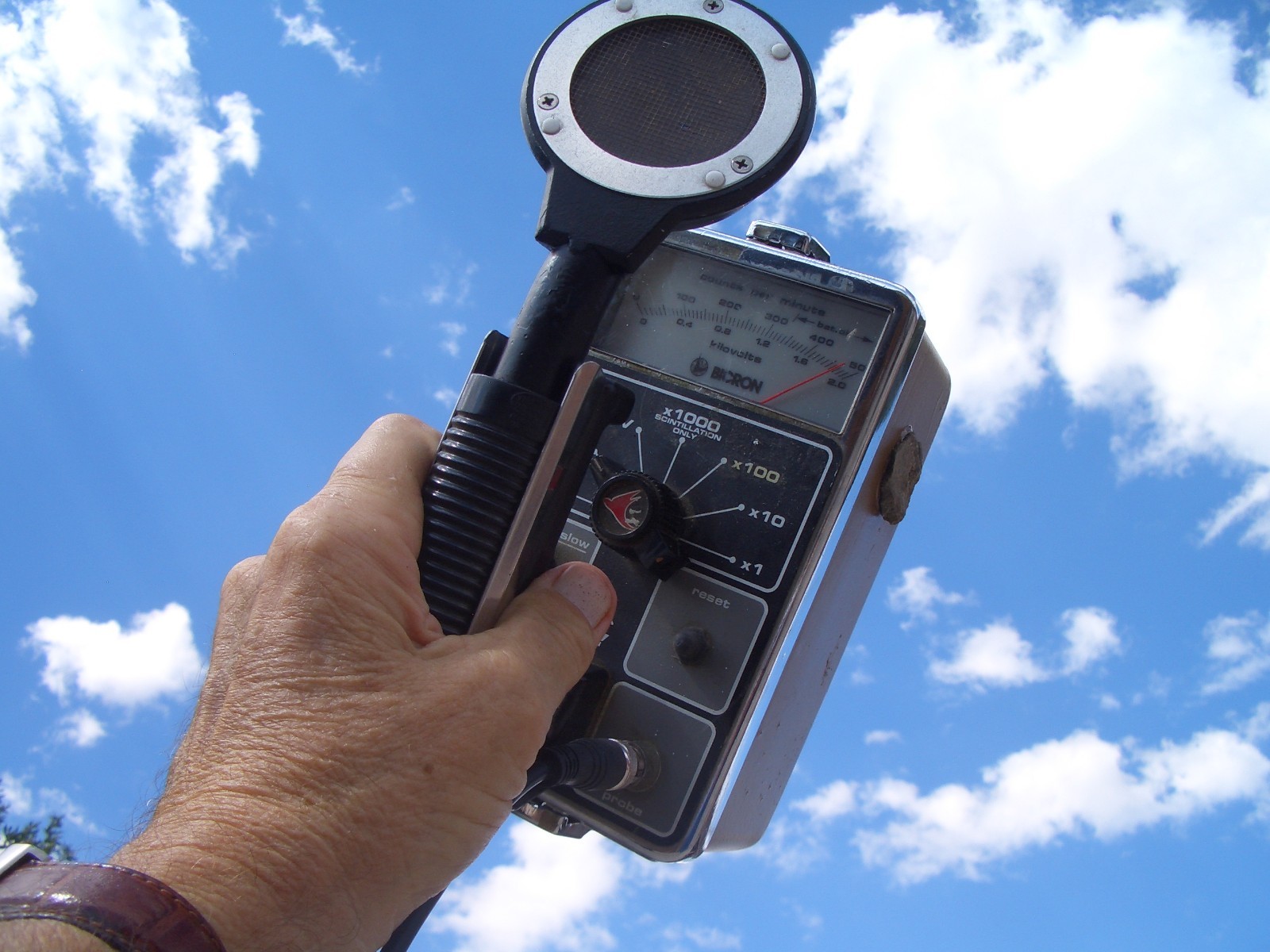 BICRON SURVEYOR GEIGER COUNTER & PGM PANCAKE + s l1600 - BICRON SURVEYOR GEIGER COUNTER & PGM PANCAKE +