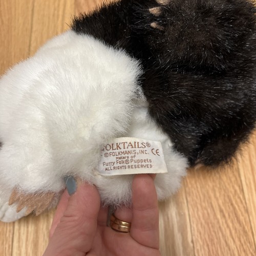 Folkmanis Puppets Guinea Pig Plush Stuffed Animal 12" Realistic Vintage - Picture 7 of 8