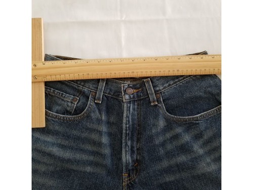 Levi's 569 Men's Blue Cotton 5-Pockets Loose Fit Straight Leg Jeans W32/L32 - Picture 8 of 12