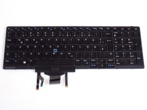 Dell 02R2P6 Ersatzteil: QWERTZ Tastatur deutsch (DE) Keyboard für Latitude E5570