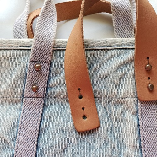 Immodest The Large East West Tote Denim Acid Wash - Bild 7 von 13