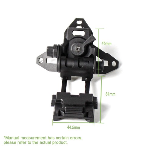 Metal CNC Night Vision Tactical Helmet Mount L4G69 For PVS15/18/31/GPNVG-18 - Picture 3 of 20