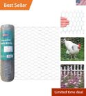 Premium 20Ga Galvanized Chicken Wire - 18" x 150' for Secure Garden Protection