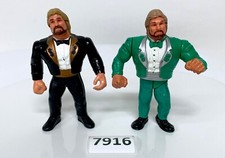 WWF wwe Vintage Hasbro Wrestler The Million Dollar Man Ted Dibiase Green & Black