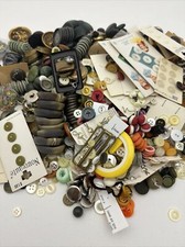 Large Mix Lot Vintage Buttons