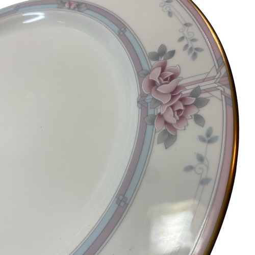 Set Of 2 VTG Noritake “Magnificence” Bone China-Dinner Plates 10.5”-9736-Japan - Picture 7 of 10