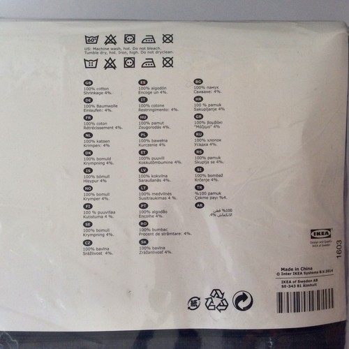 Ikea Ritva Curtains Tie Back Dark Gray 57" x 98" 2 Panels NEW in Package - Picture 10 of 11