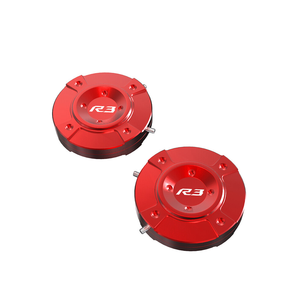 R3 Motorcycle FRONT FORK BOLT CAP COVER For Yamaha YZF R3 /Icon/ABS/Midnight NEW