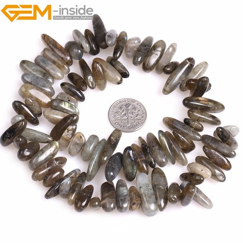 Natural Freefrom Gemstone Beads Stick Chips Beads For Jewelery Making 15" Gift - Picture 72 of 107