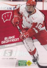 2007-08 Wisconsin Badgers #11 Blake Geoffrion
