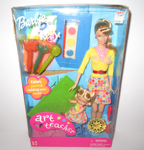 Barbie & Kelly Art Teacher Doll Set Mattel