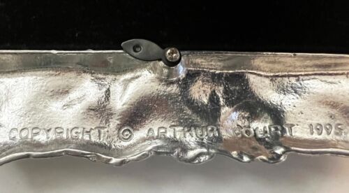 Arthur Court HASEN KANINCHEN Metall Fotorahmen passt 6,25" x 4,25" Bild 1995 - Bild 3 von 6