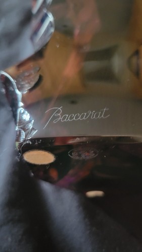Baccarat Large Very Rare Vintage Purple/ Amethyst Iceberg France 1980s Heavy - Picture 10 of 11