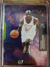 2021 Skybox Metal Universe Michael Jordan #1 Chicago Bulls HOF MVP All-Star