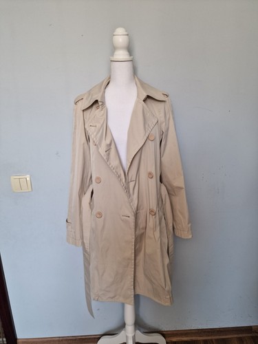 MAX MARA WEEKEND Damen Mantel Trench Coat Beige Jacke Gr. 40 - Picture 7 of 16