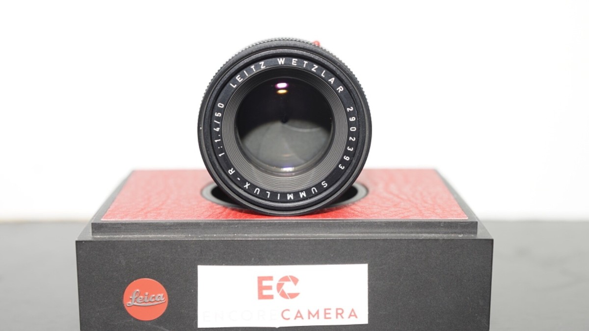 sale！★極上美品！★Leica SUMMILUX-R 50/1.4 3cam GREAT BUY LEICA Summilux-R 50mm f/1.4 MF 3 Cam Lens #2902393