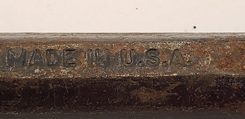 STANLEY ALLOY 1450 BRICK CHISEL, 7" LONG x 3-1/2" WIDE, MADE IN USA - Picture 3 of 4
