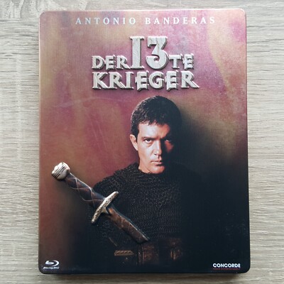 Der 13te Krieger Steelbook Geprägt Blu-Ray Film (Disc top)