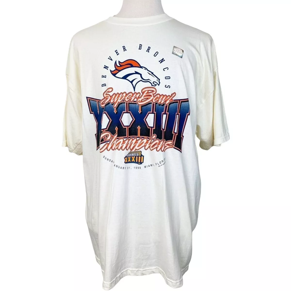 White denver cheap broncos sweatshirt