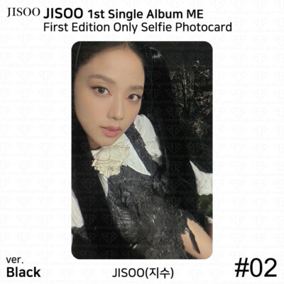 Jisoo BlackPink 1st Single Album ME Official Photocard Polaroid