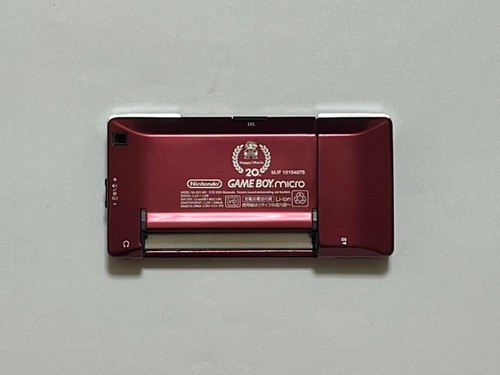 Nintendo Game Boy Edición Micro Famicom Rojo NTSC-J Nuevo Sin Usar Japón - Imagen 11 de 11
