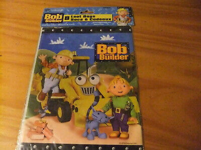 Boys Girls Birthday Party Bob The Builder Themed Loot Bag Lunch Bags