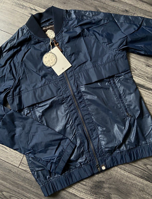 PRETTY GREEN Leichte Reflektierende Jacke Größe S Einzelhandel £130 BNWT