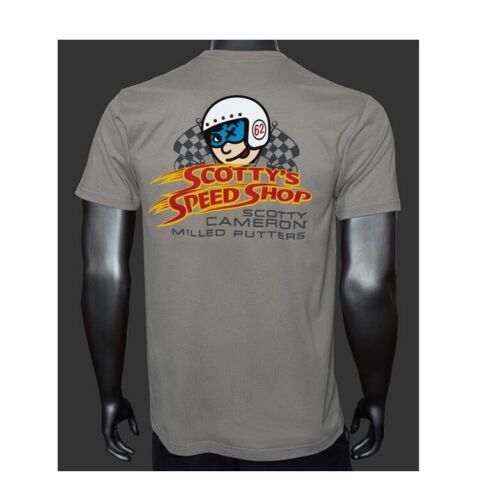 Scotty Cameron Johnny Racer T-shirt Warm Gray Medium from Japan