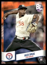 2024 Topps Big League - Alex Speas #195 Electric Orange Foil (RC)