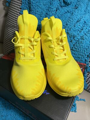 New Soulsfeng West Bay Yellow Unisex Knitted Sneakers