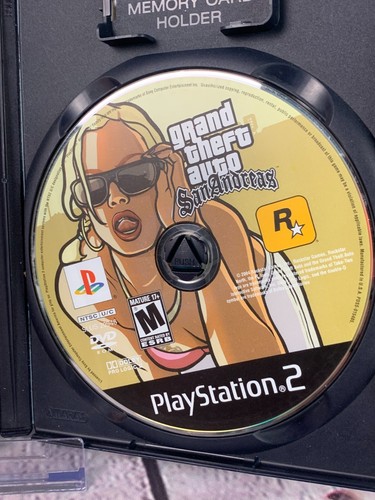 Grand Theft Auto: San Andreas (Playstation 2, 2004) CIB Complete /w Mint Disc - Picture 5 of 7