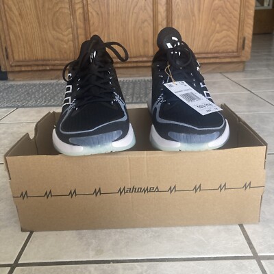Size 10.5 - adidas Impact FLX Mahomes 1 Low Black White