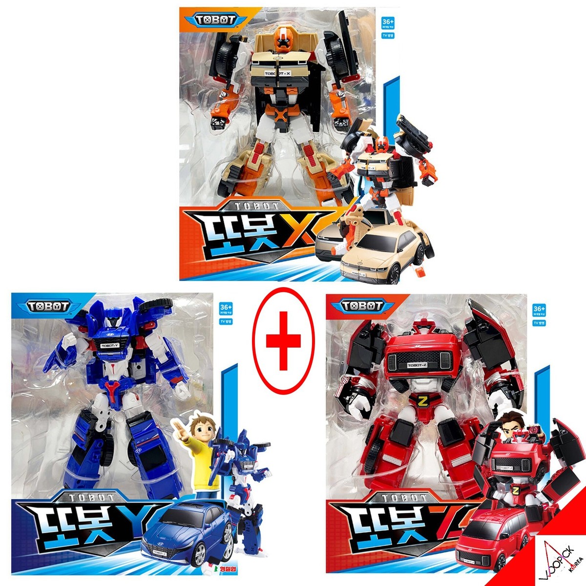TOBOT 2023 New Tobot X Y Z Full Set Transformer Robot