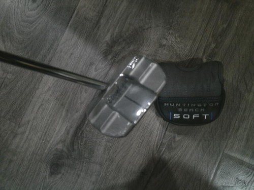 NEW CLEVELAND 10.5 HUNTINGTON BEACH SOFT MILLED CENTER SHAFT PUTTER 35 INCH