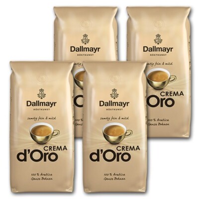 4 KG Dallmayr Crema d'Oro Kaffeebohnen