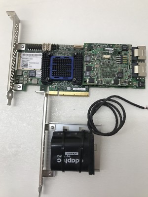 Adaptec RAID ASR-6805 512MB Karte + FM-600 Flash Modul 600 + Molex Kabel