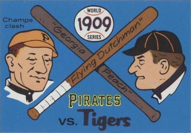 1970 Fleer Laughlin World Series - Honus Wagner Ty Cobb #6 - 1 of 1